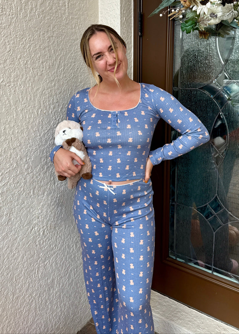 Teddy Bear Pajama Set