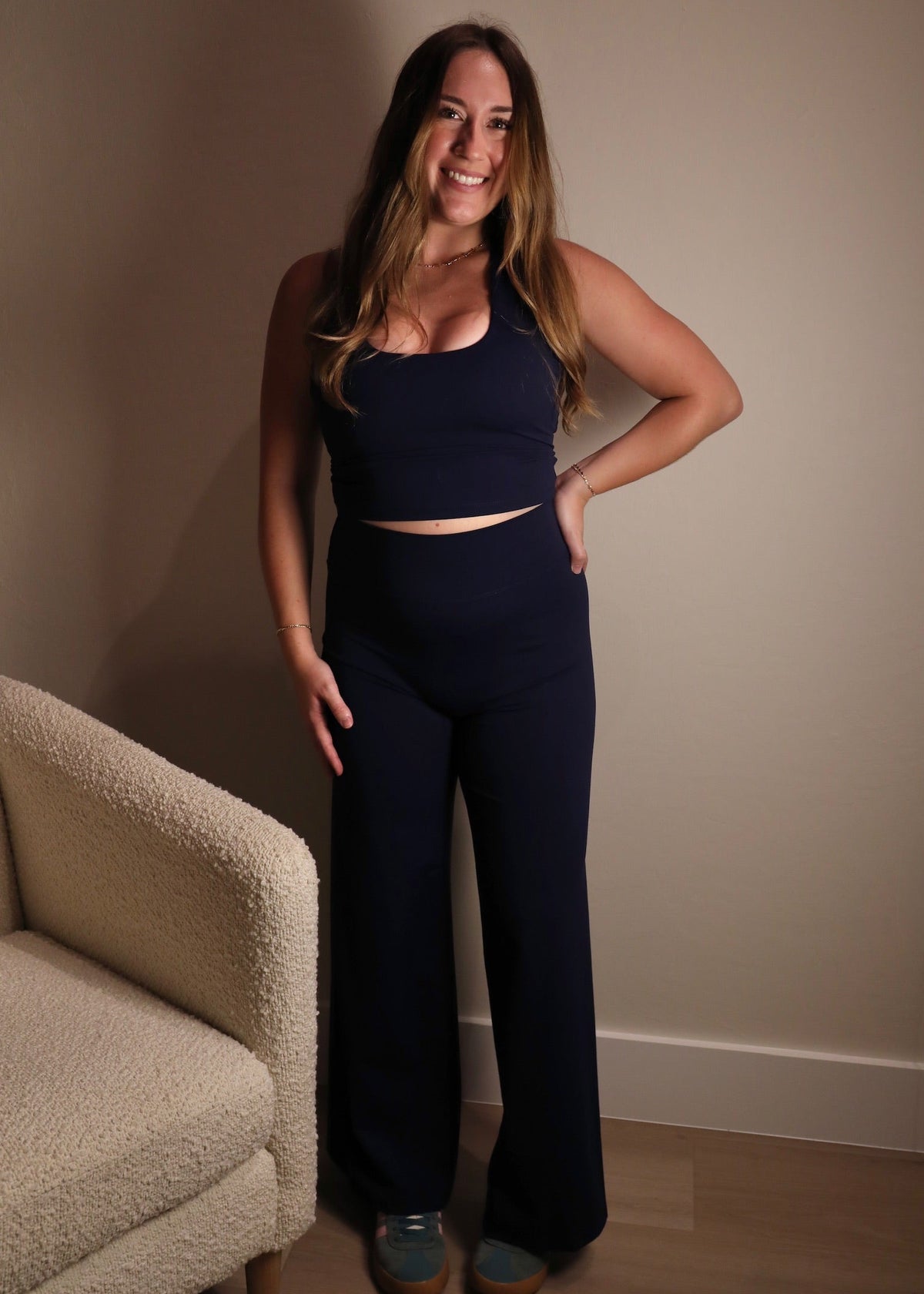 Blue Hour Wide Leg Leggings