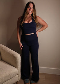 Blue Hour Wide Leg Leggings