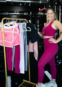 Rosey Pink Sports Bra