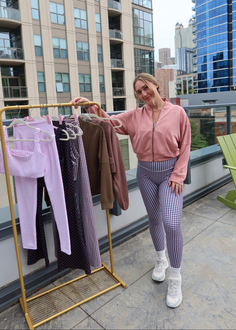 Mauve Zip Up