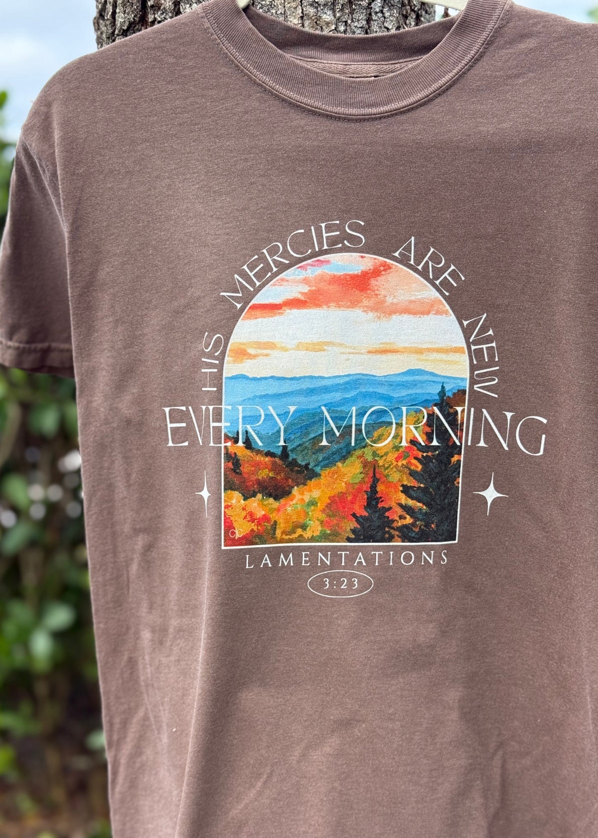 His Mercies Are New Every Morning Tee