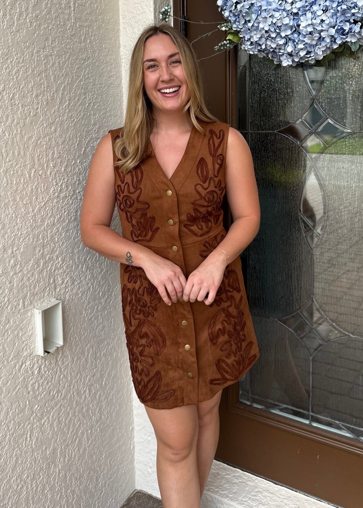 Cinnamon Suede Mini