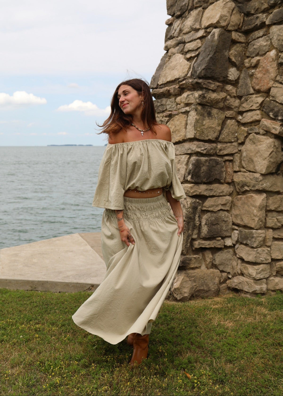 The Olive Branch Skirt