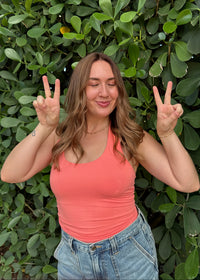 Your Favorite Halter - Coral