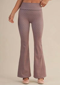 Polka Dot Flare Leggings