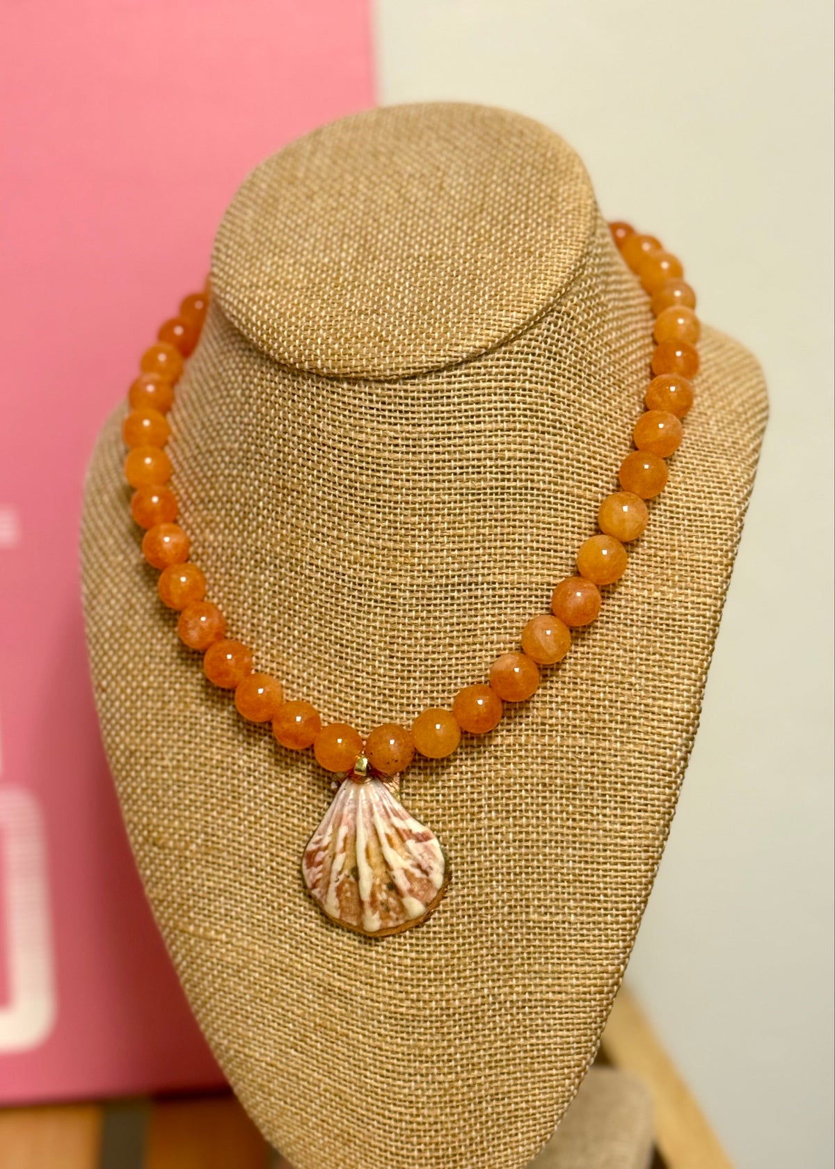 Tangerine Tides Necklace