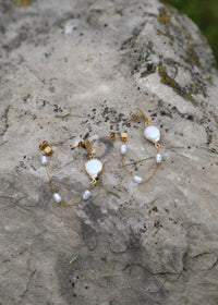 Gracefully Connected Earrings