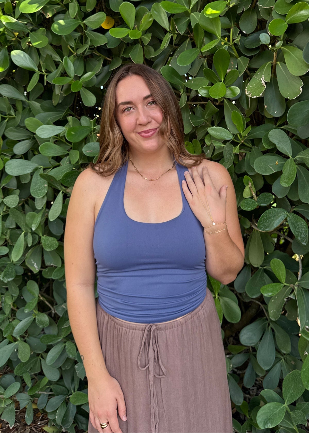 Your Favorite Halter - Dusty Blue