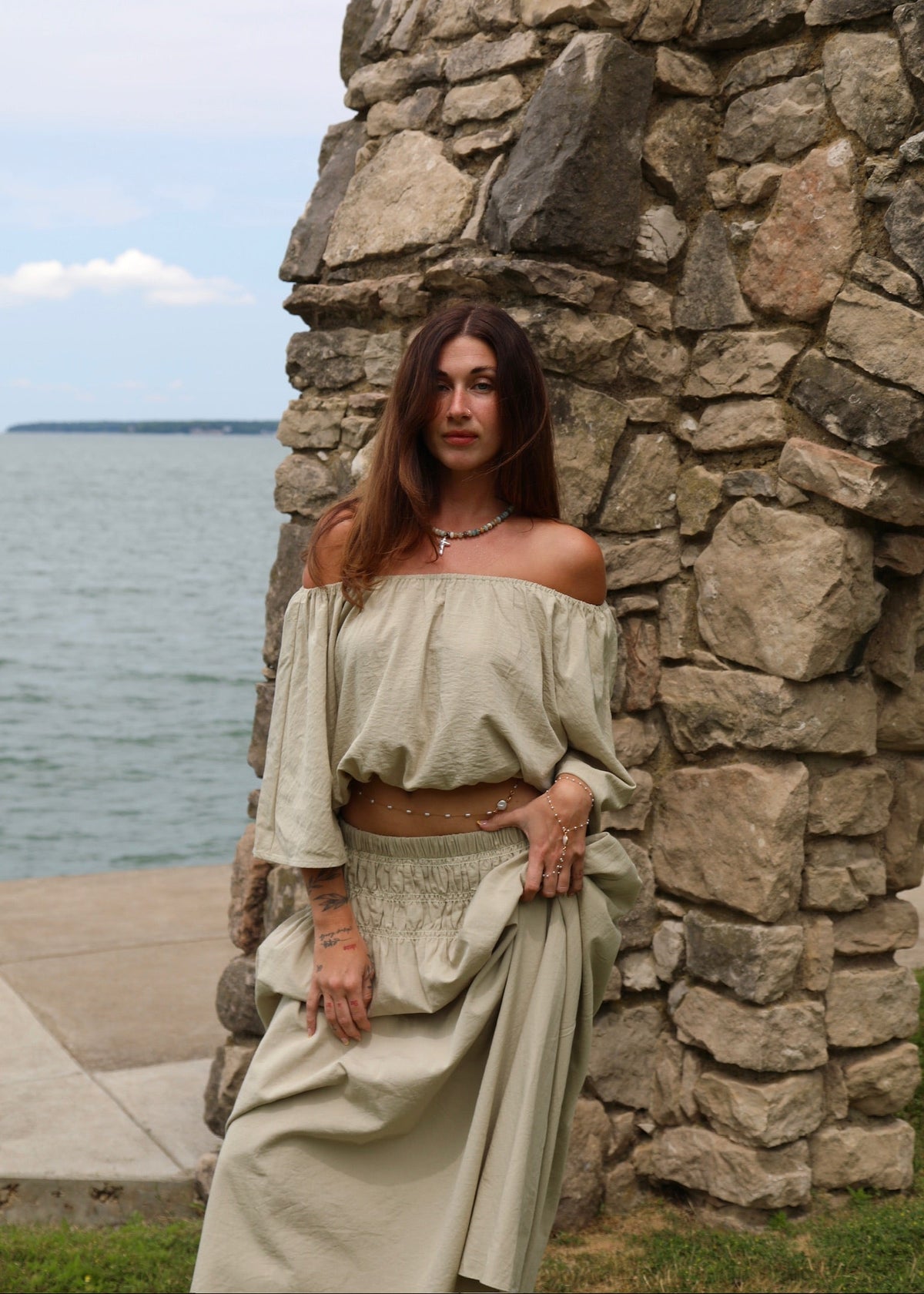 The Olive Branch Skirt