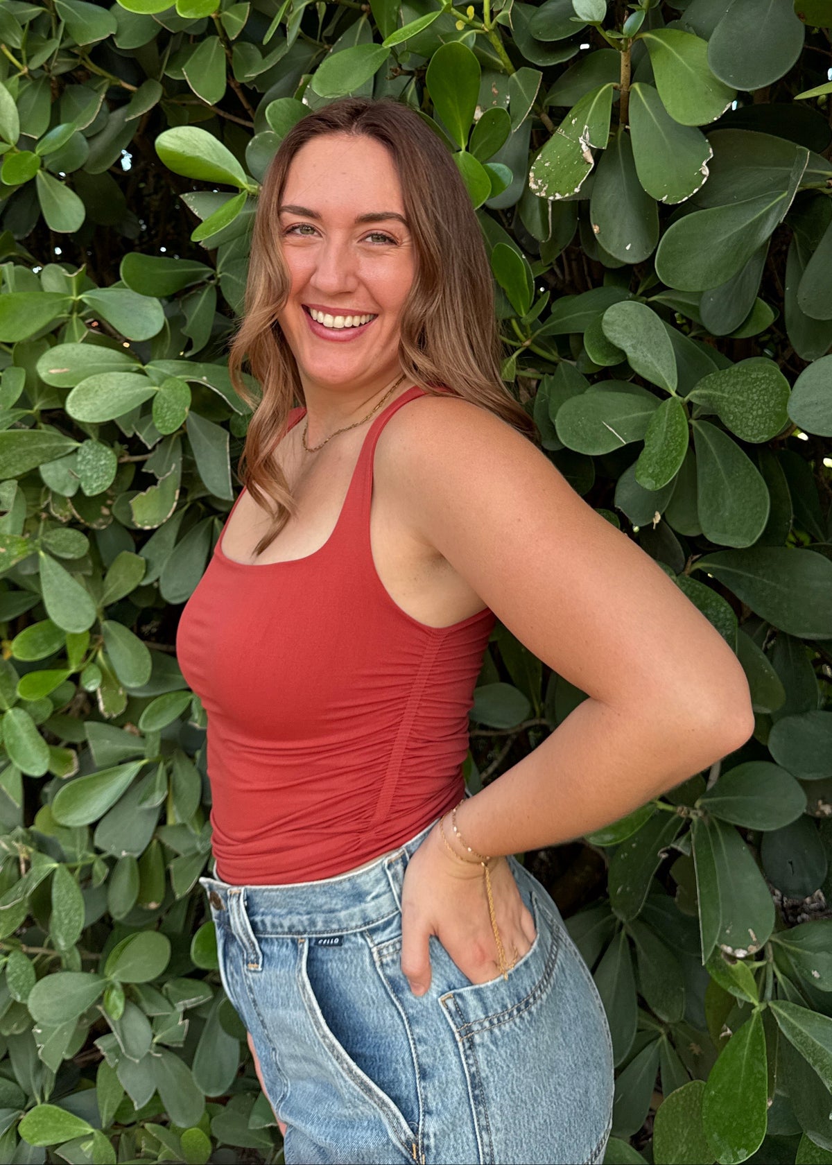 Summer Vacation Tank - Rust