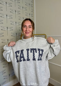 FAITH Mockneck Sweatshirt