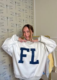 Florida/FL Reversible Mockneck Sweatshirt