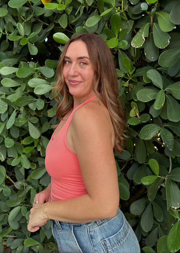 Your Favorite Halter - Coral