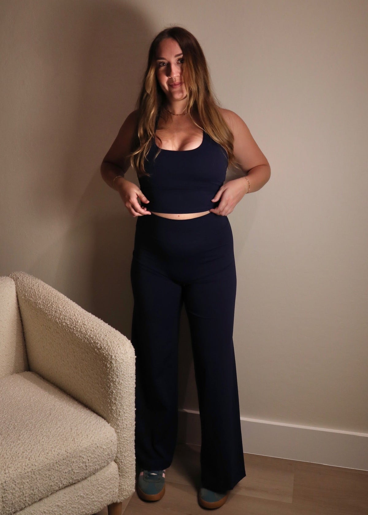 Blue Hour Wide Leg Leggings