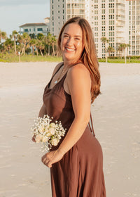 Mocha Sands Maxi Dress