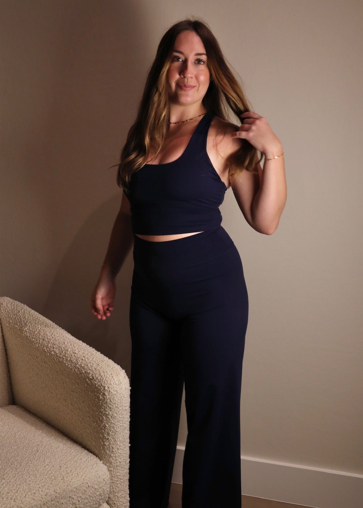 Blue Hour Wide Leg Leggings