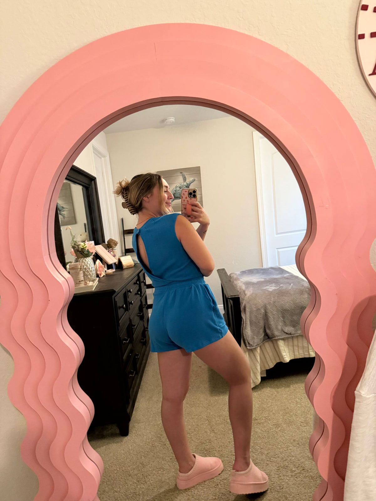 Blue Raspberry Romper