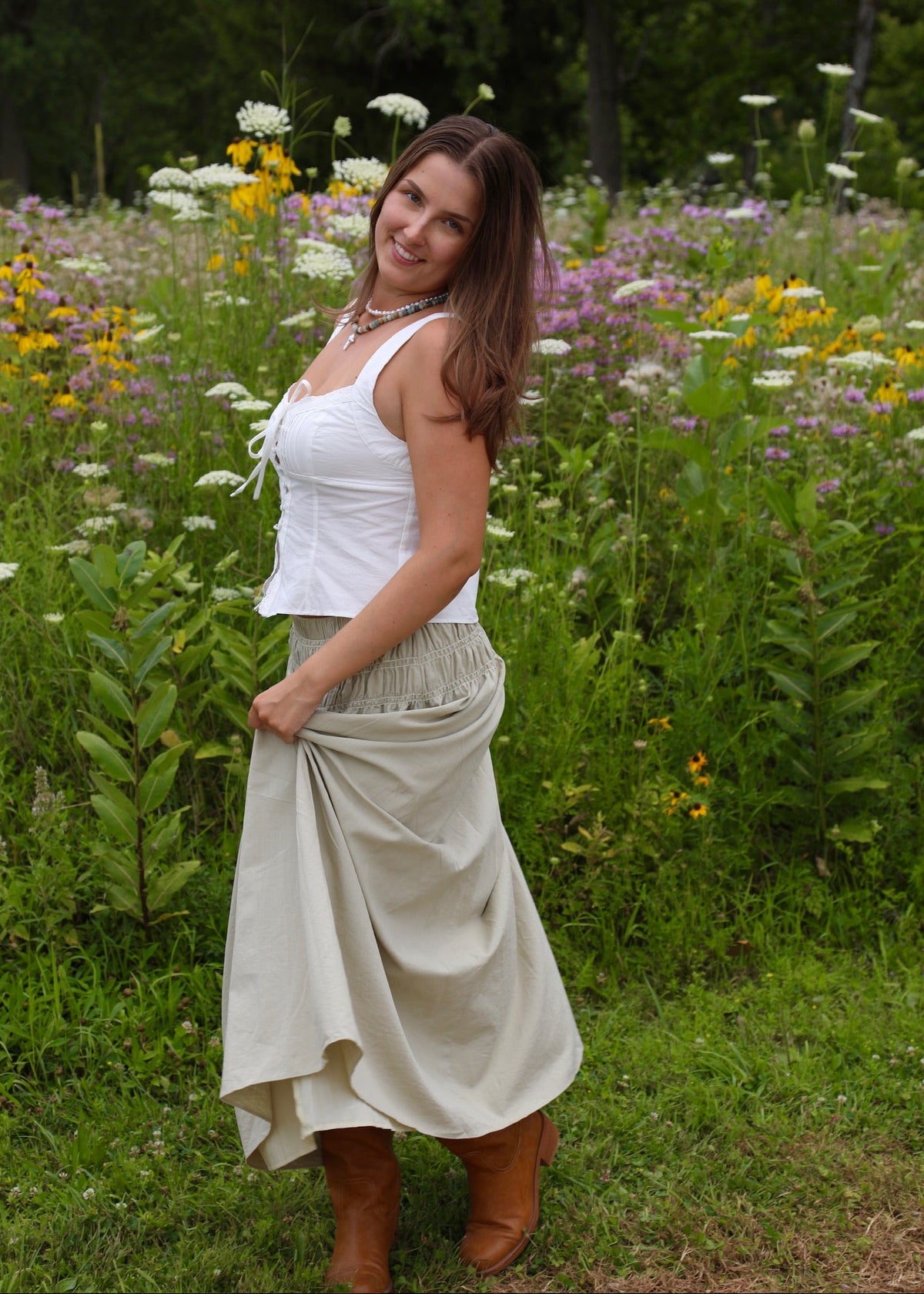 Abide Tie Top