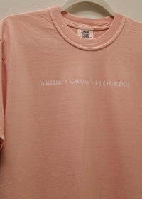 Abide & Flourish Tee