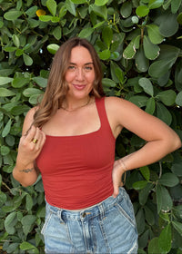 Summer Vacation Tank - Rust