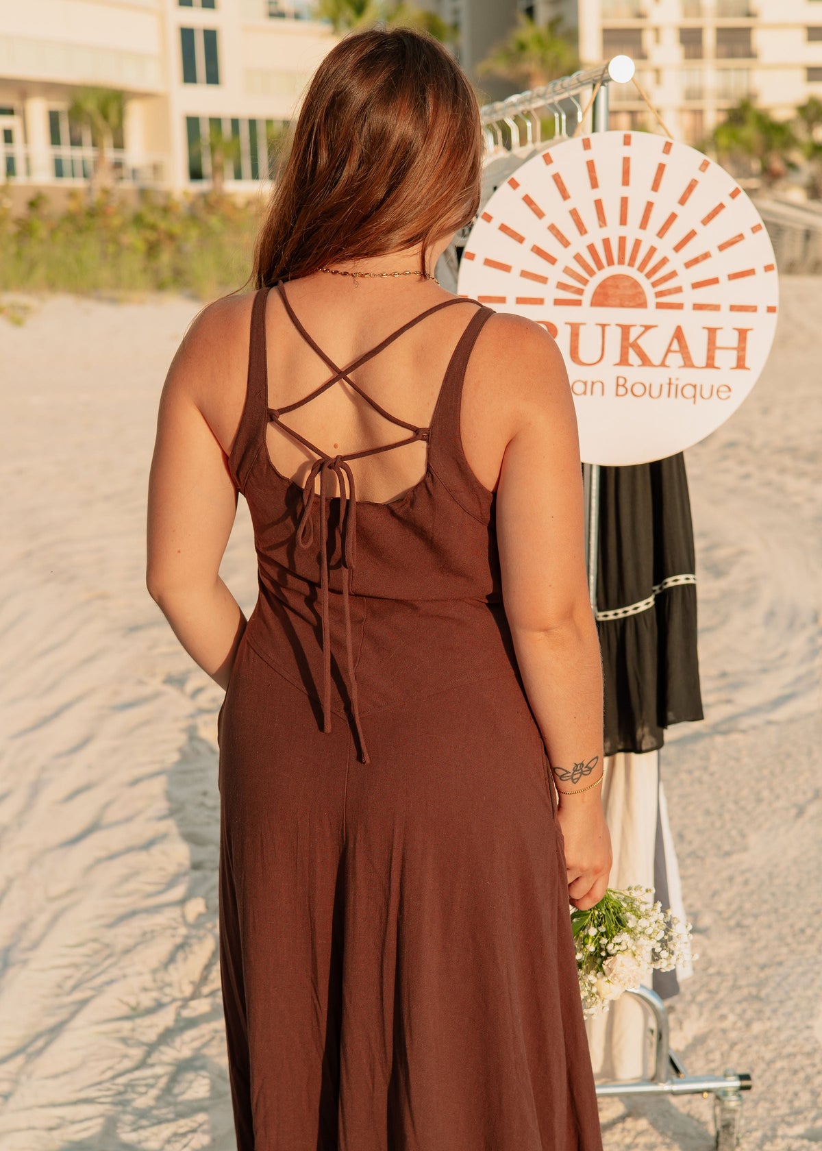 Mocha Sands Maxi Dress